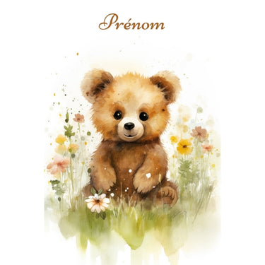 Bear Custom Canvas